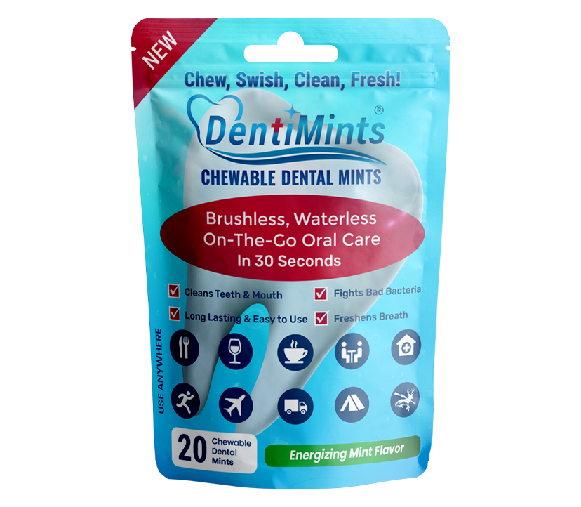 DentiMints Chewable Dental Mint Tablets